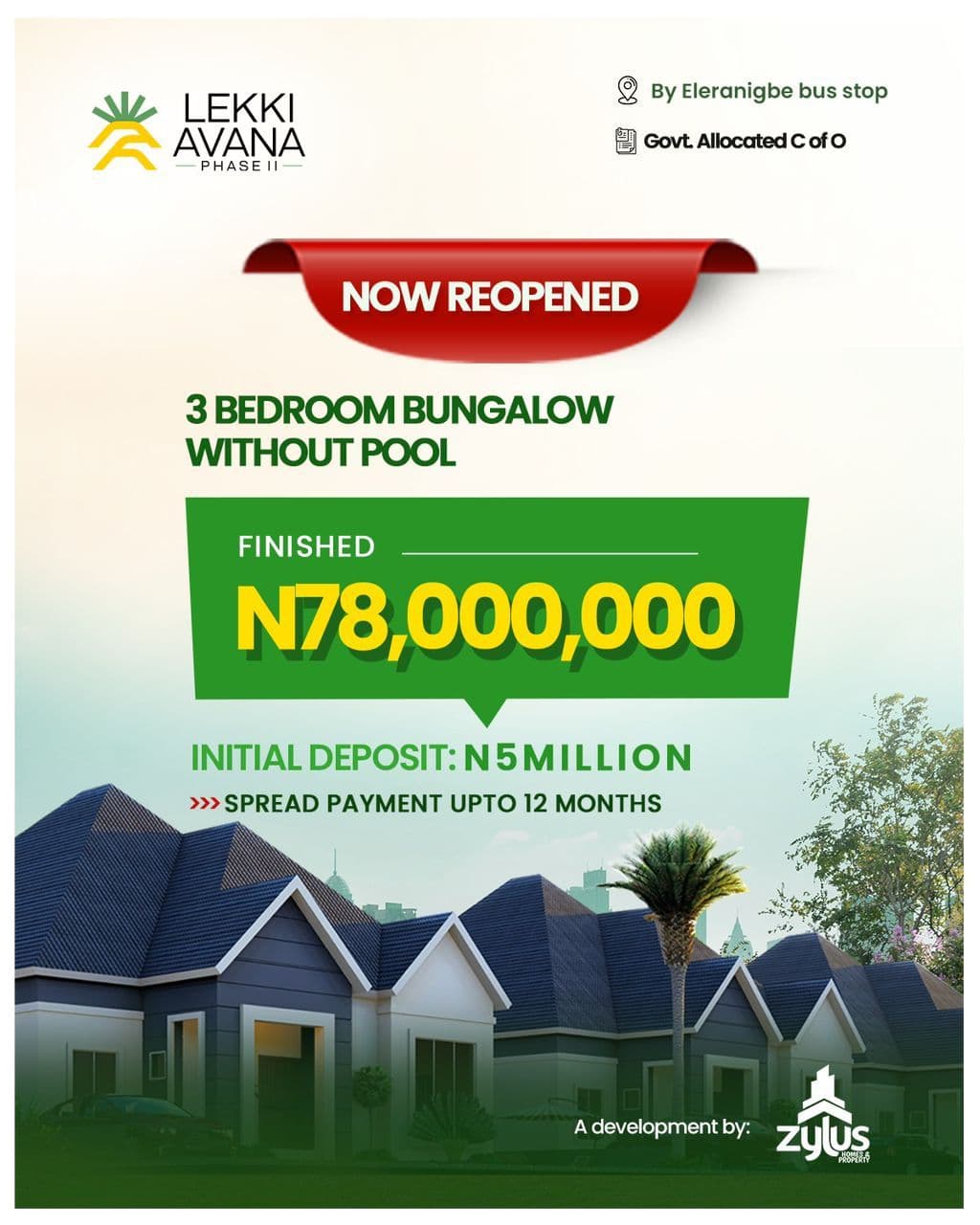 LEKKI AVANA BUNGALOW AND RESORT PHASE 2, IBEJU LEKKI