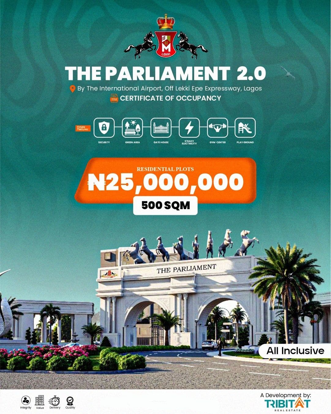 INTRODUCING: THE PARLIAMENT 2.0 – Prime Residential Plots Near Lekki Airport
